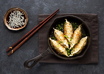 Gyozas de Cerdo y Camarón
