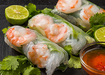 Summer Rolls de Camarones