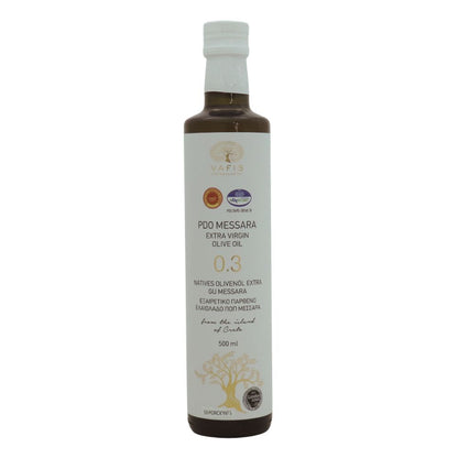 Aceite de Oliva Extra Virgen Vafis PDO Messara 0.3 500 ml