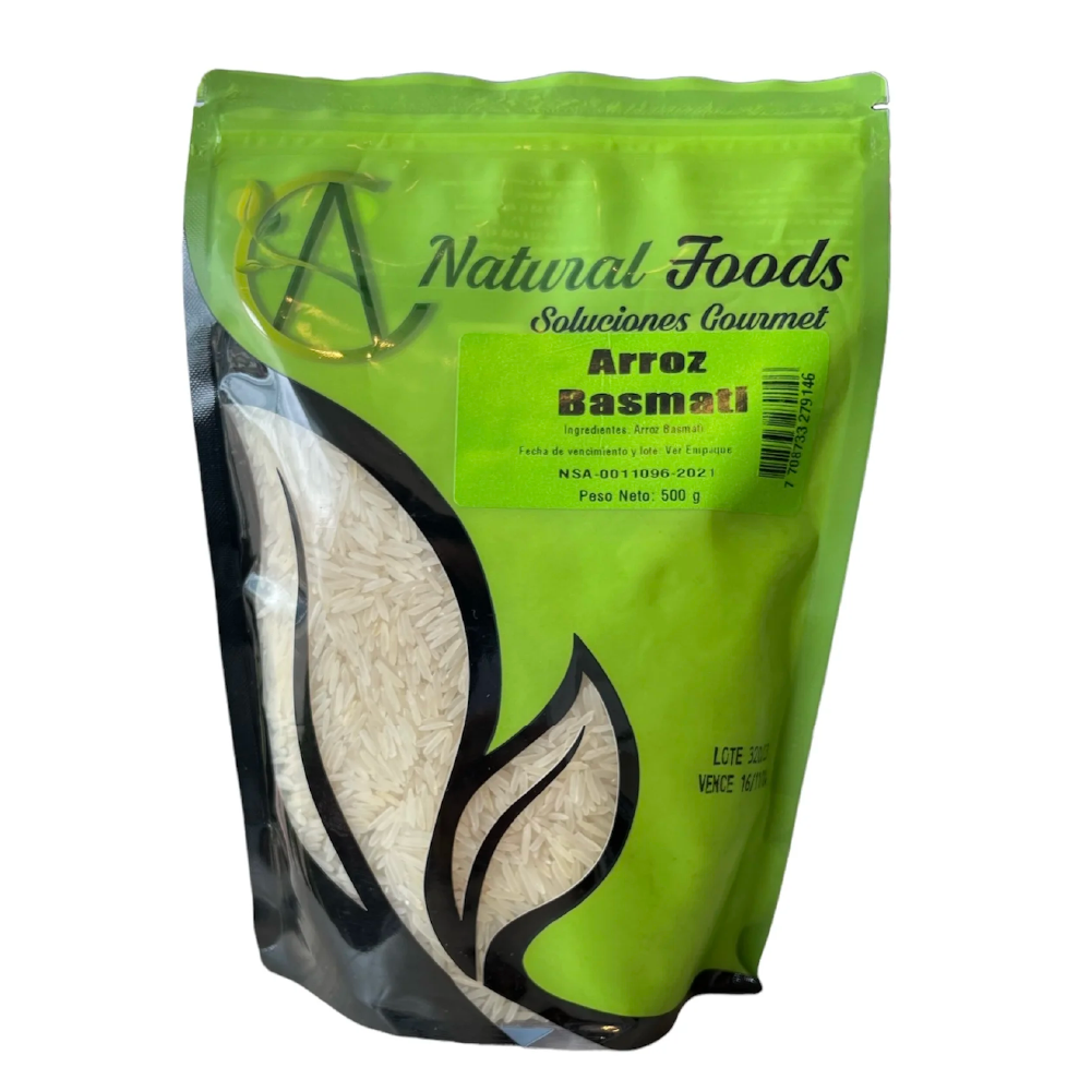 Arroz Basmati Natural Foods 1 kg