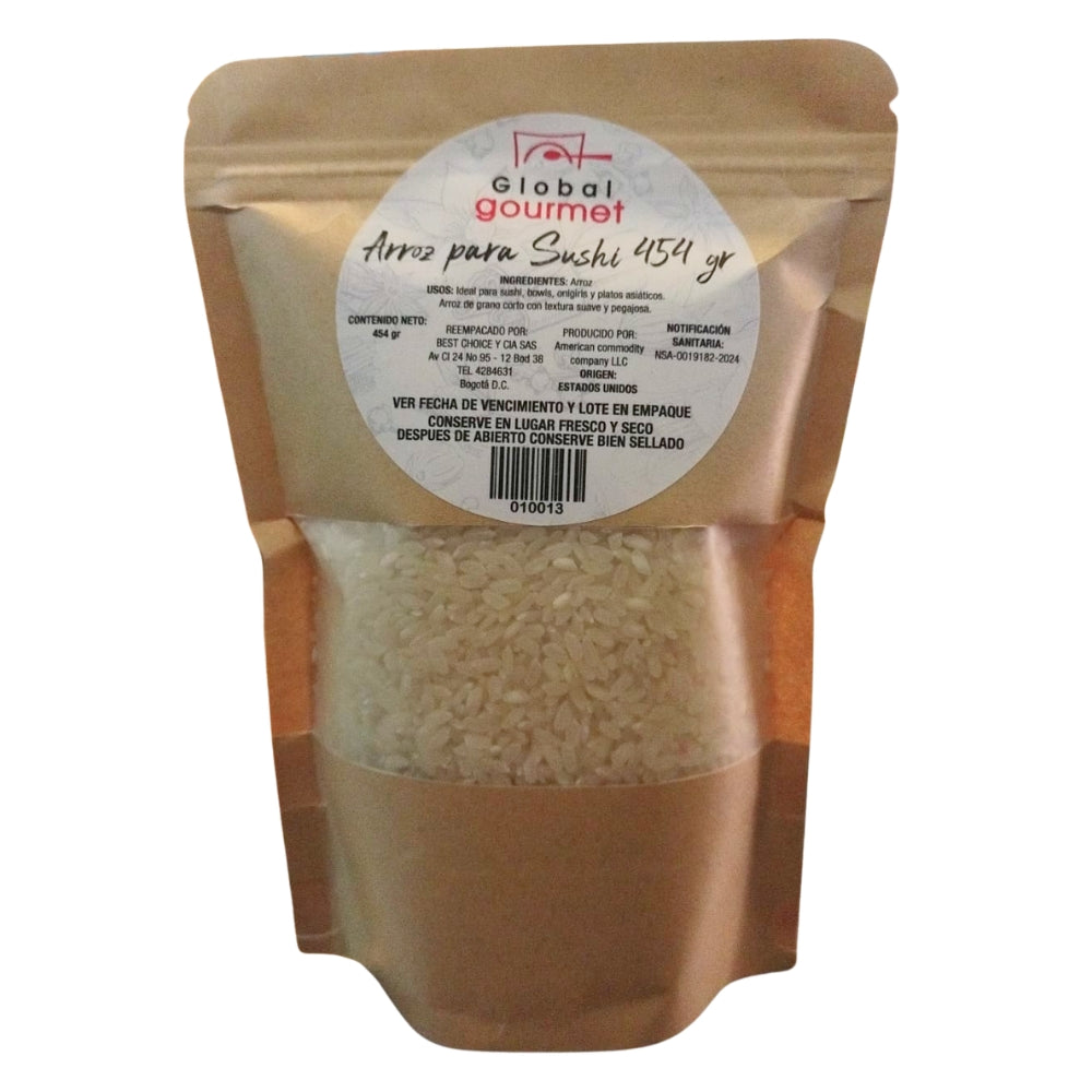 Arroz para Sushi 454 g - Global Gourmet Market