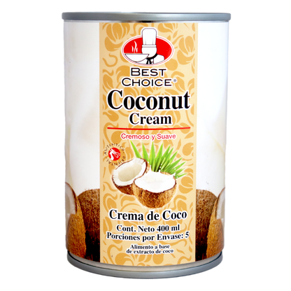 Crema de Coco Best Choice 400 ml