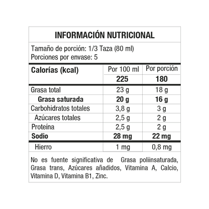Crema de Coco Chaokoh 400 ml