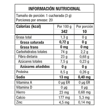 Cúrcuma Naturela en Polvo 60 g