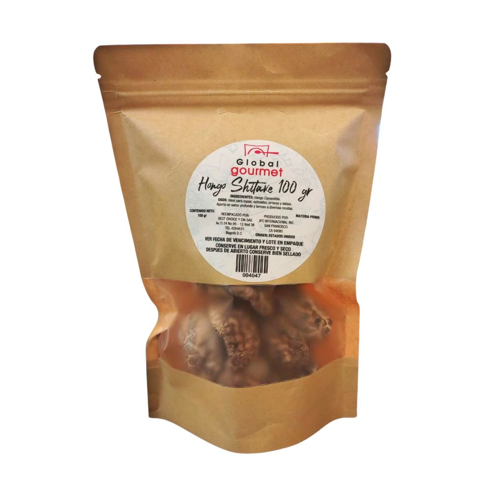 Hongos Shiitake 100 gr - Global Gourmet Market