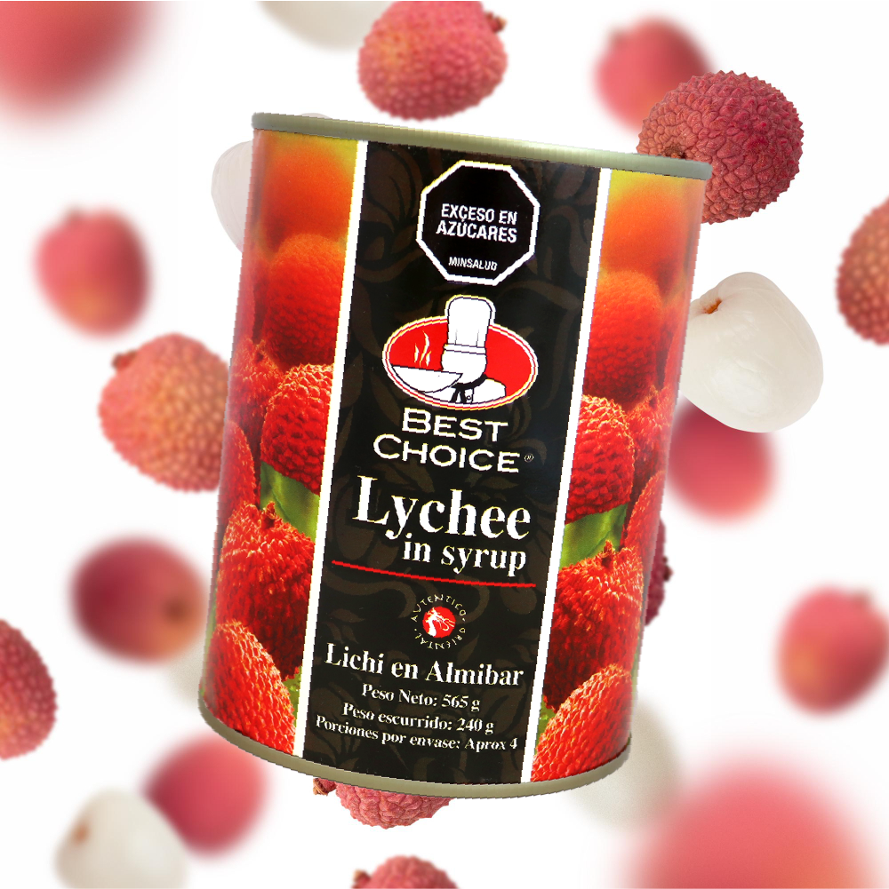 Lychee en Almibar Best Choice 565 gr