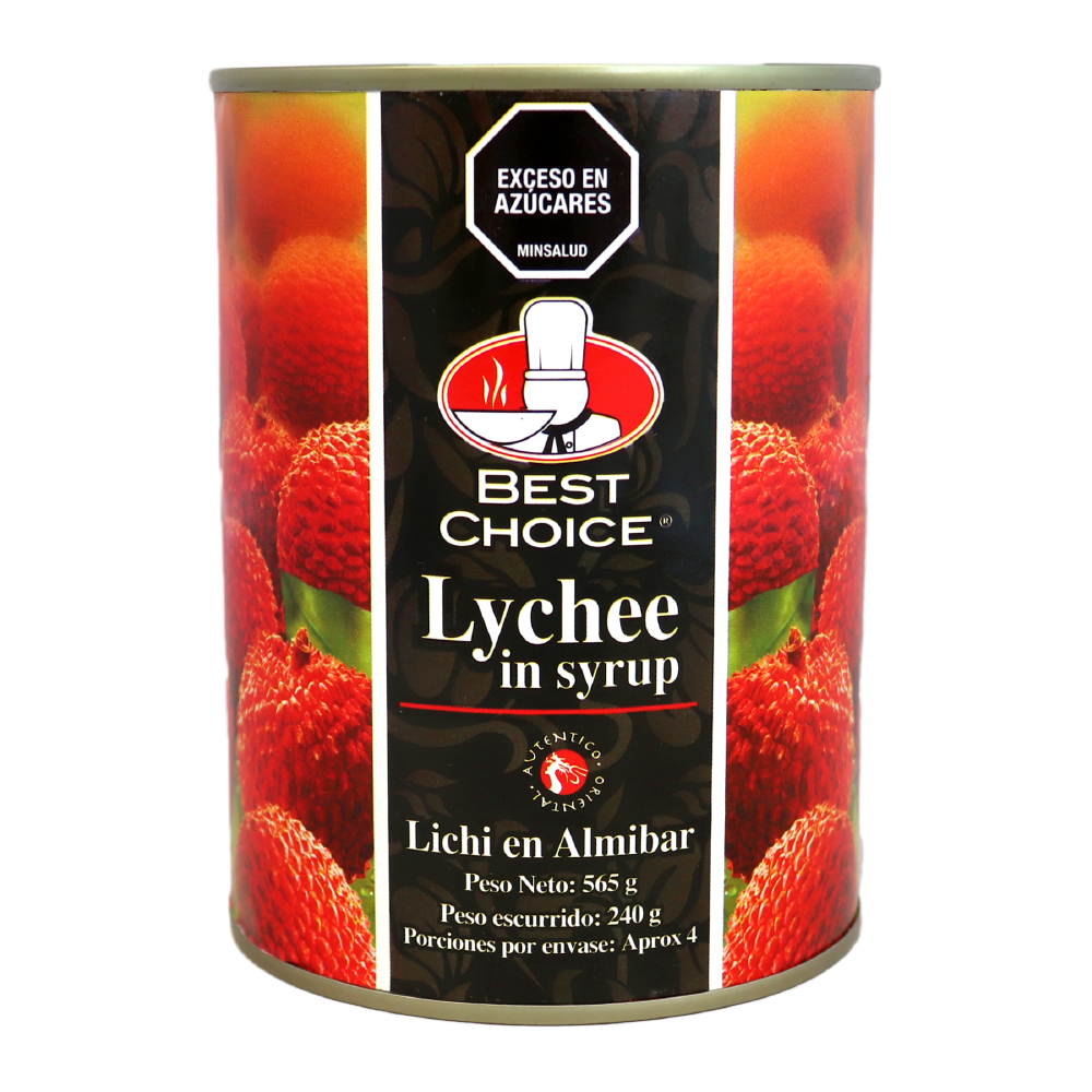 Lychee en Almibar Best Choice 565 gr