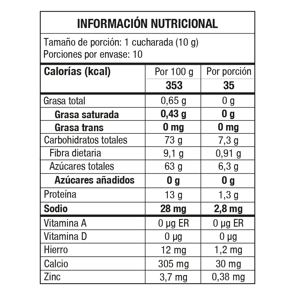Maca Naturela en Polvo 100 g