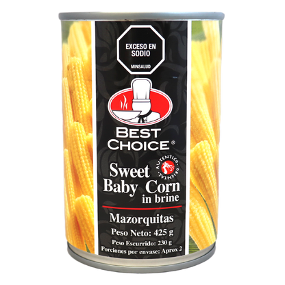 Mazorquitas Best Choice 425 gr