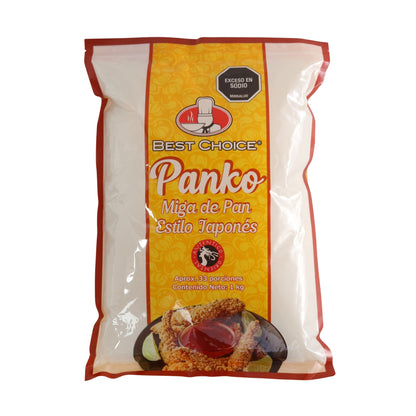 Panko Miga de Pan Estilo Japonés Best Choice 1 kg - Global Gourmet Market