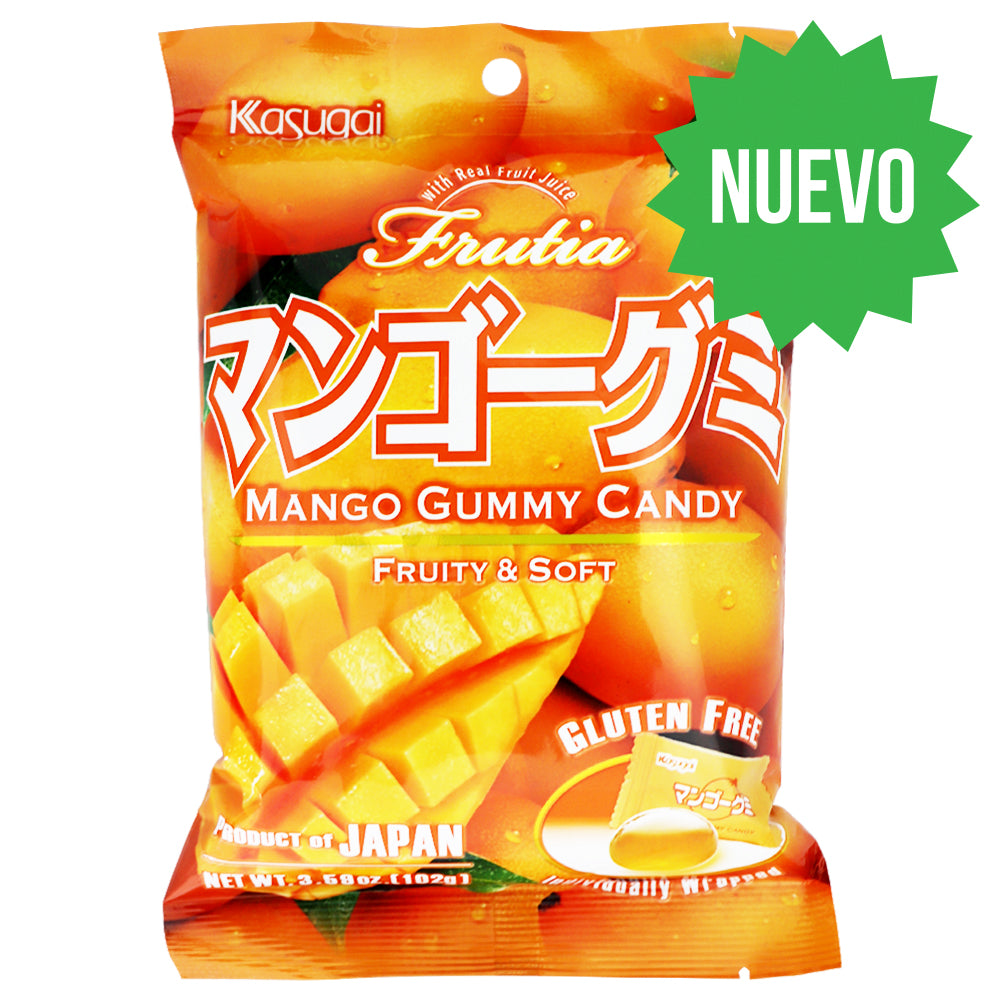 Gomas sabor Mango Kasugai 102 g