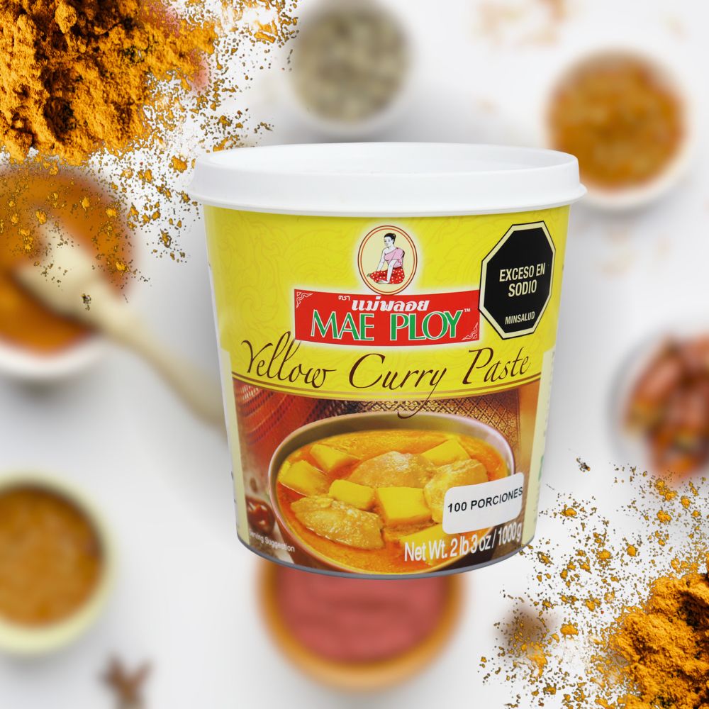 Pasta de Curry Amarillo Mae Ploy 1 Kg