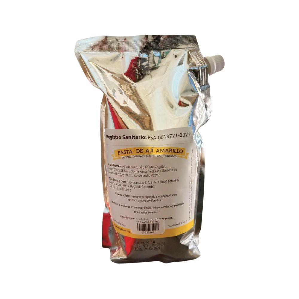 Pasta de Ají Amarillo 1 kg - Global Gourmet Market
