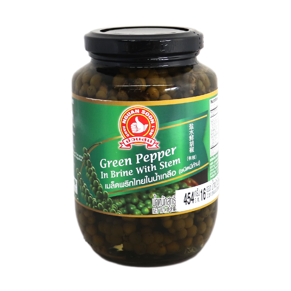Pimienta Verde en Salmuera Hand No. 1 x 454 g