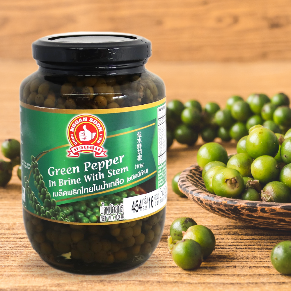 Pimienta Verde en Salmuera Hand No. 1 x 454 g