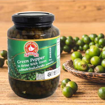 Pimienta Verde en Salmuera Hand No. 1 x 454 g