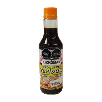 Salsa Teriyaki Baja en Sodio Kikkoman 296 ml - Global Gourmet Market