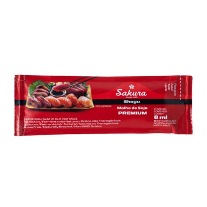 Salsa de Soya Sakura Premium Sachet 8 ml x 300 unidades - Global Gourmet Market