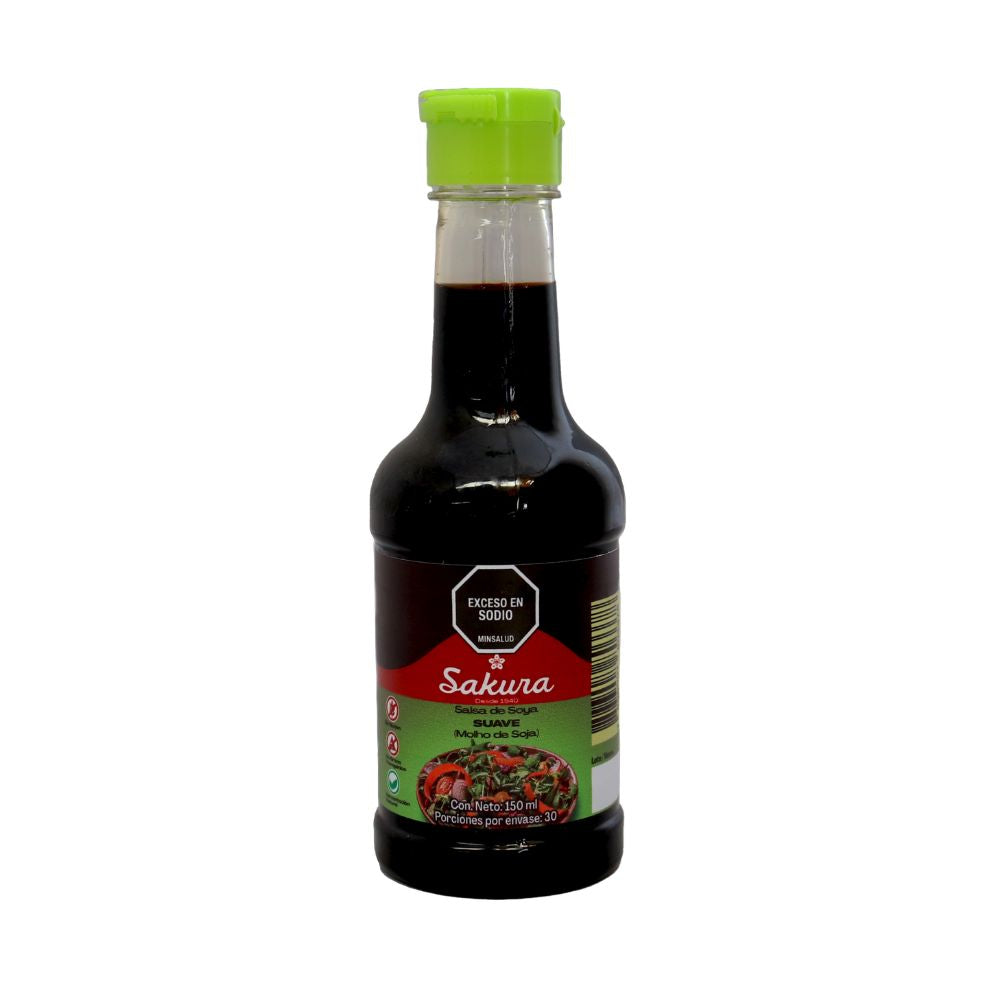 Salsa de Soya Sakura Baja en Sodio 150 ml - Global Gourmet Market