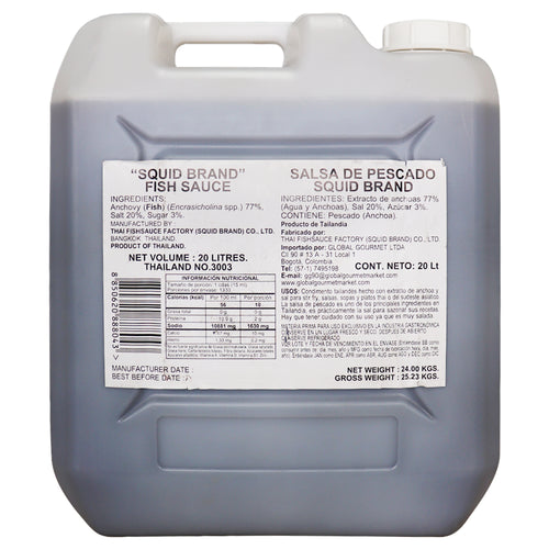 Salsa de Pescado Squid 20 lt