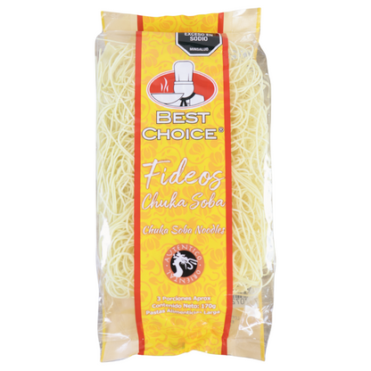 FIDEOS CHUKA SOBA BEST CHOICE