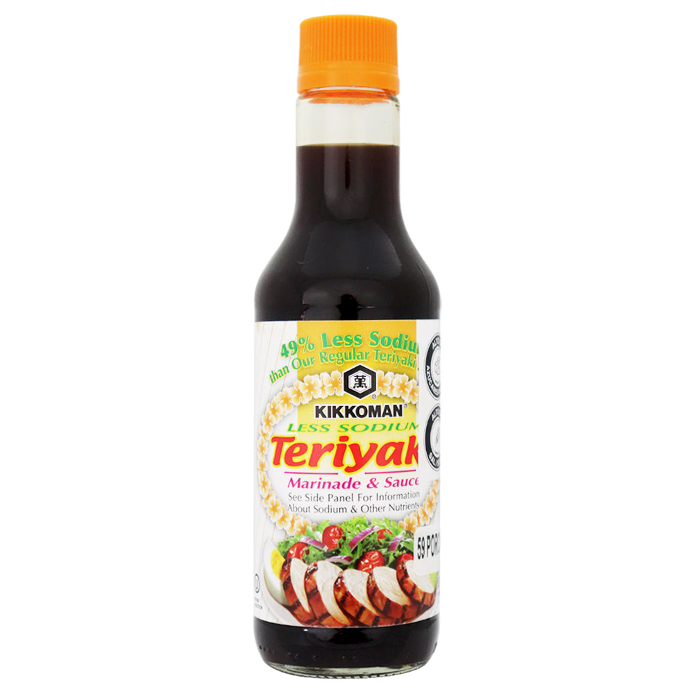 Salsa Teriyaki Baja en Sodio Kikkoman 296 ml