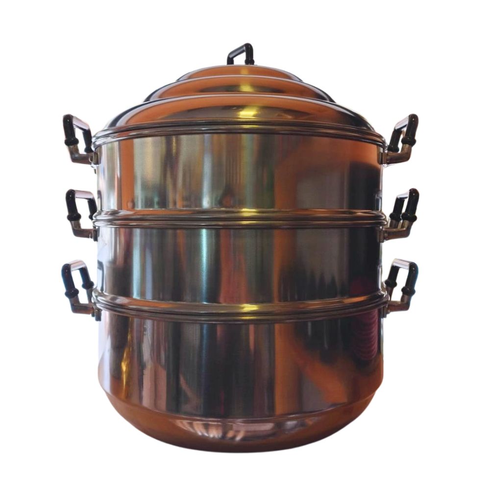 steamer de aluminio x 30cm - Global Gourmet Market