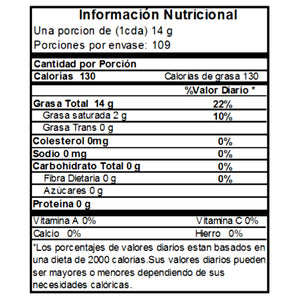 Aceite de Ajonjolí Puro Kadoya 1656 ml