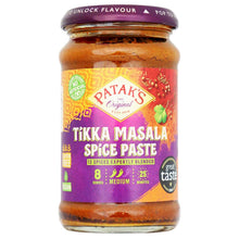 Cargar imagen en el visor de la galería, Pasta de Curry Tikka Masala Patak&#39;s 283 gr
