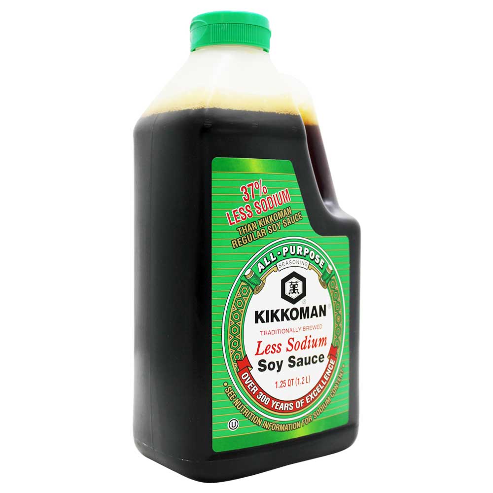 Salsa de Soya Kikkoman Baja en Sodio 1.2 lt.