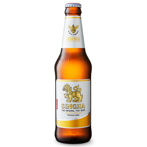 Six Pack Cerveza Singha Botella 330 ml