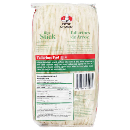 Tallarines de Arroz Best Choice 3 mm 400 g