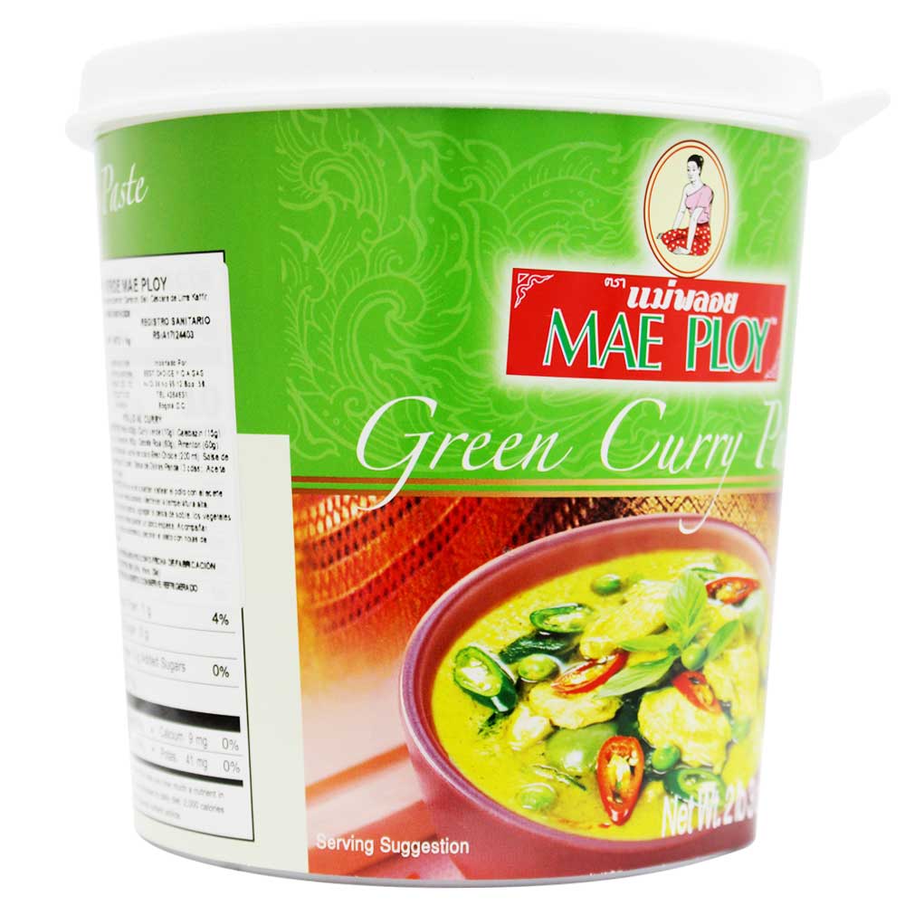 Pasta de Curry Verde Mae Ploy 1 kg - Global Gourmet Market