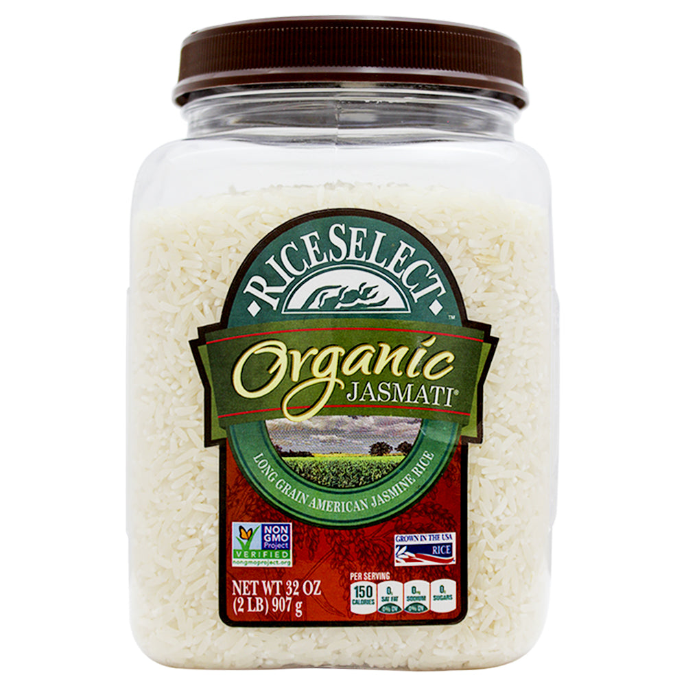 Arroz Rice Select Jasmati Orgánico 907 g - Global Gourmet Market
