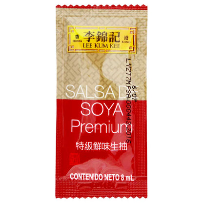 Salsa de Soya Lee Kum Kee Premium Sachet 8 ml x 500 un