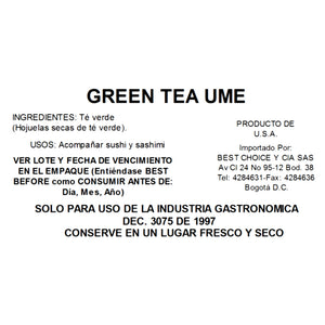 Té Verde Ume 1 Kg