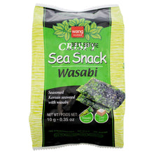 Cargar imagen en el visor de la galería, Crispy Sea Snack Wasabi Wang 10 g