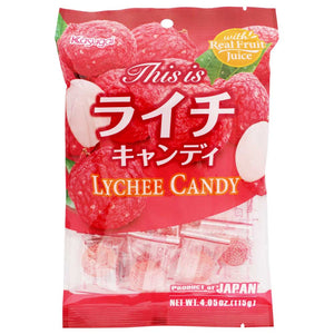 Dulces japoneses de Lychee marca Kasugai de 115 gramos