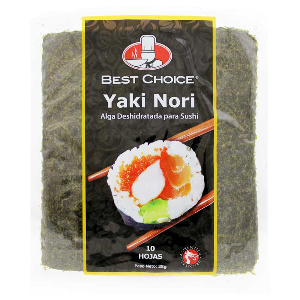 Nori Best Choice 10 Hojas.
