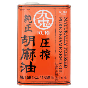 Aceite de Ajonjolí Puro marca Kuki de 1650 mililitros