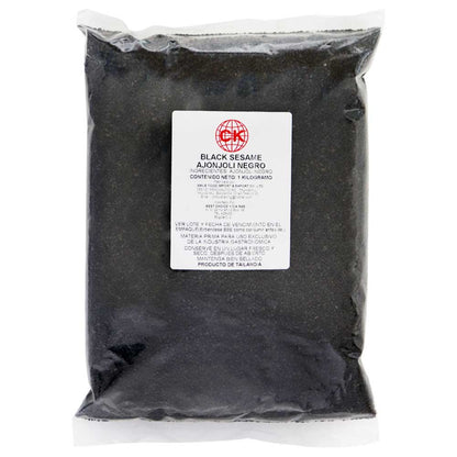 Ajonjolí negro thai marca CK de 1 kilogramo
