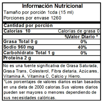 Salsa de Soya Kikkoman de 5 gal.