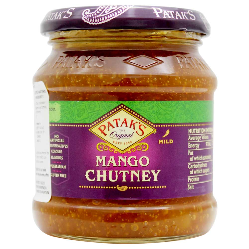 Conserva de Mango Chutney Dulce Patak's 340 gr
