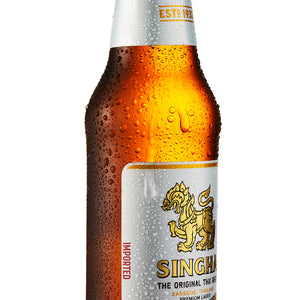 Six Pack Cerveza Singha Botella 330 ml