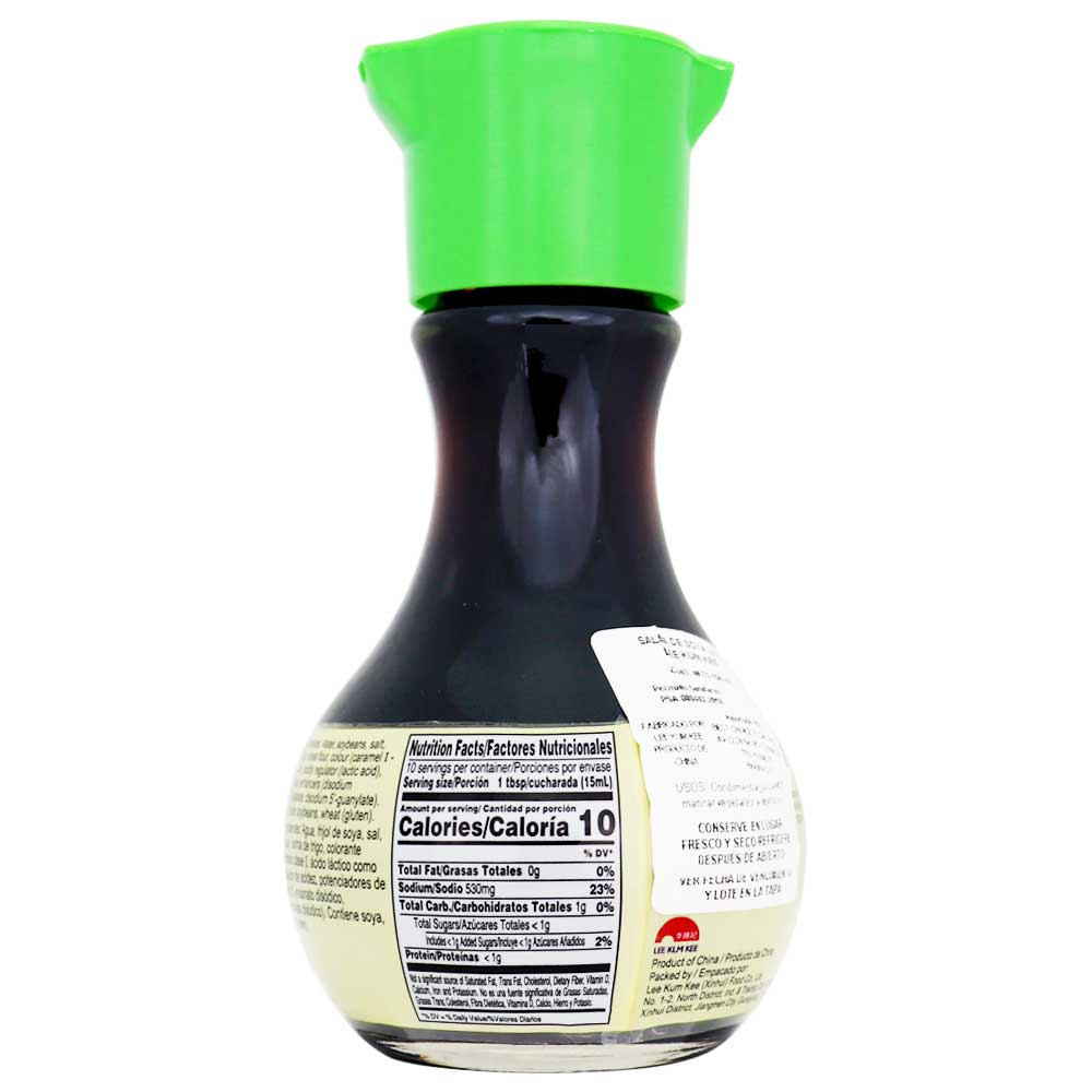 Salsa de Soya Lee Kum Kee Baja en Sodio Tabletop 150 ml - Global Gourmet Market