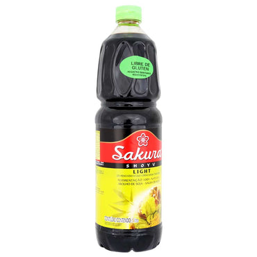 Salsa de Soya Sakura Baja en Sodio 1 lt