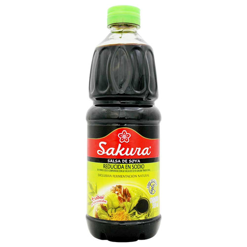 Salsa de Soya Sakura Baja en Sodio 500 ml
