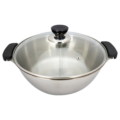 Olla en Acero con Tapa