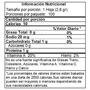 Nori Best Choice 100 Hojas