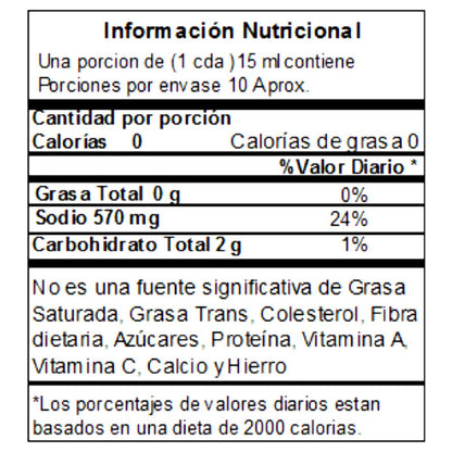 Salsa de Soya Sakura Baja en Sodio 150 ml.